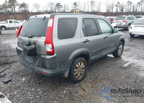 2005 Honda Cr-V Ex из США, поврежденный, VIN SHSRD78895U304041